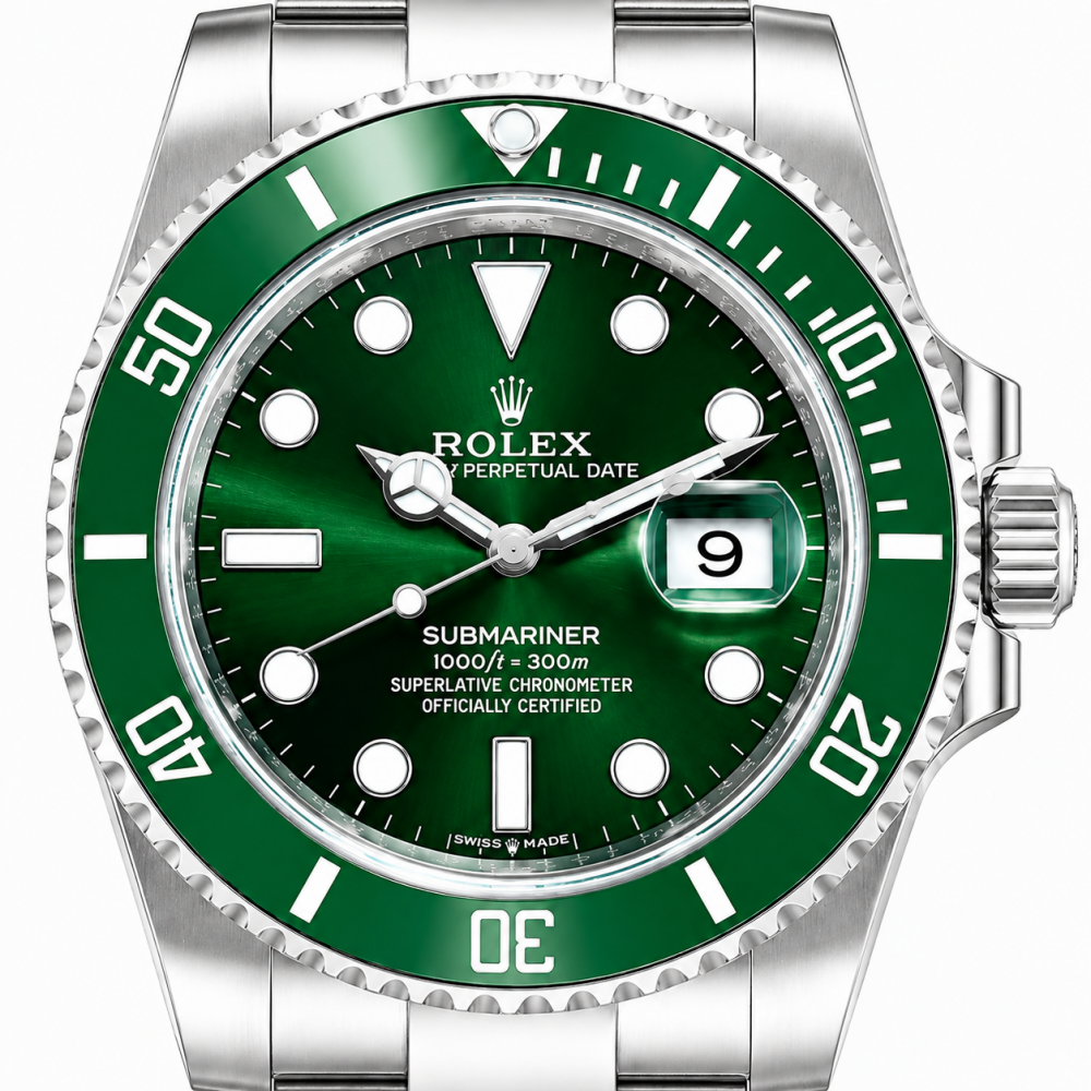 Rolex Submariner "HULK" 40MM 116610LV Green Dial Watch